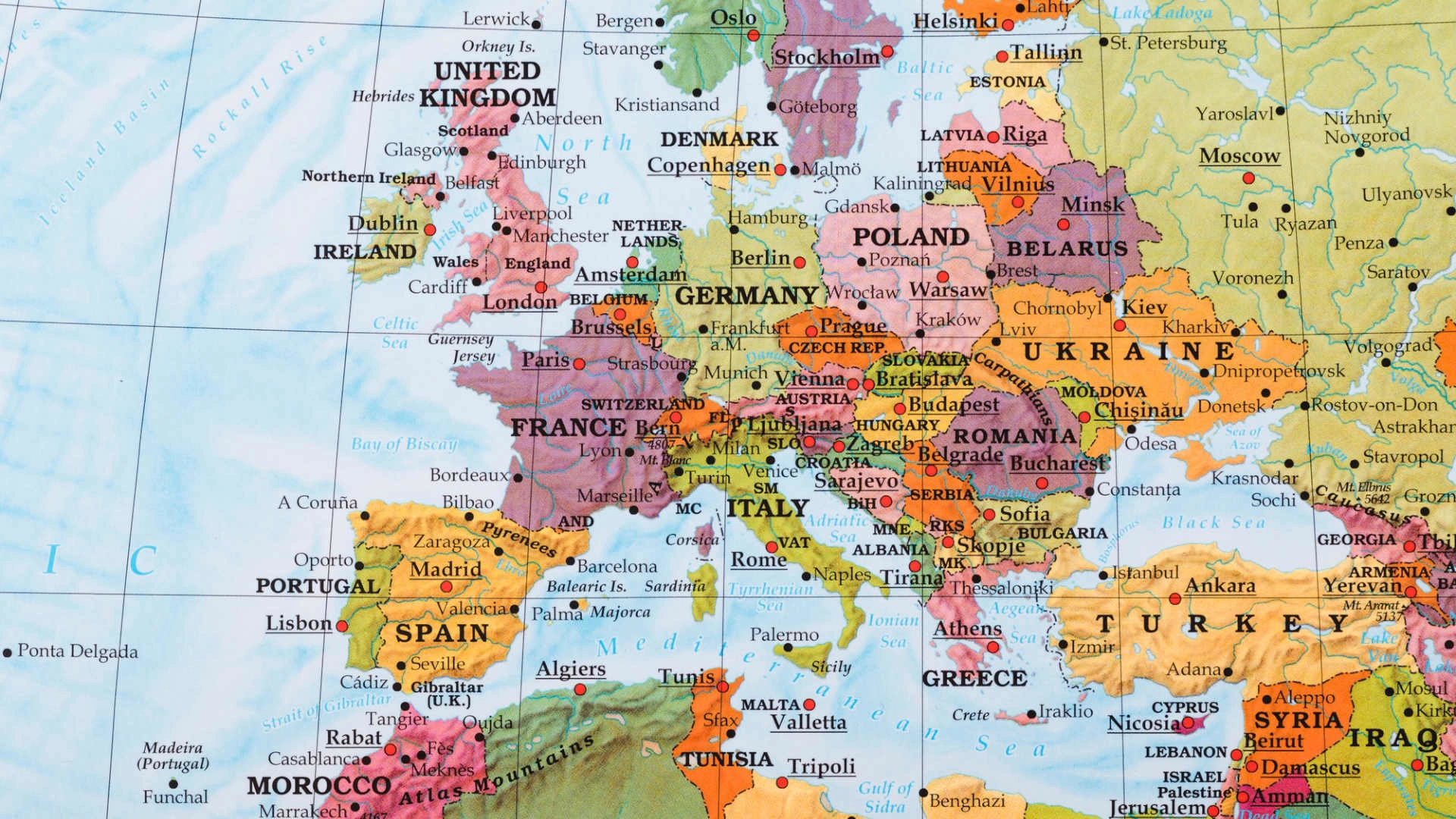 Natural gas consumption in Europe has slightly increased